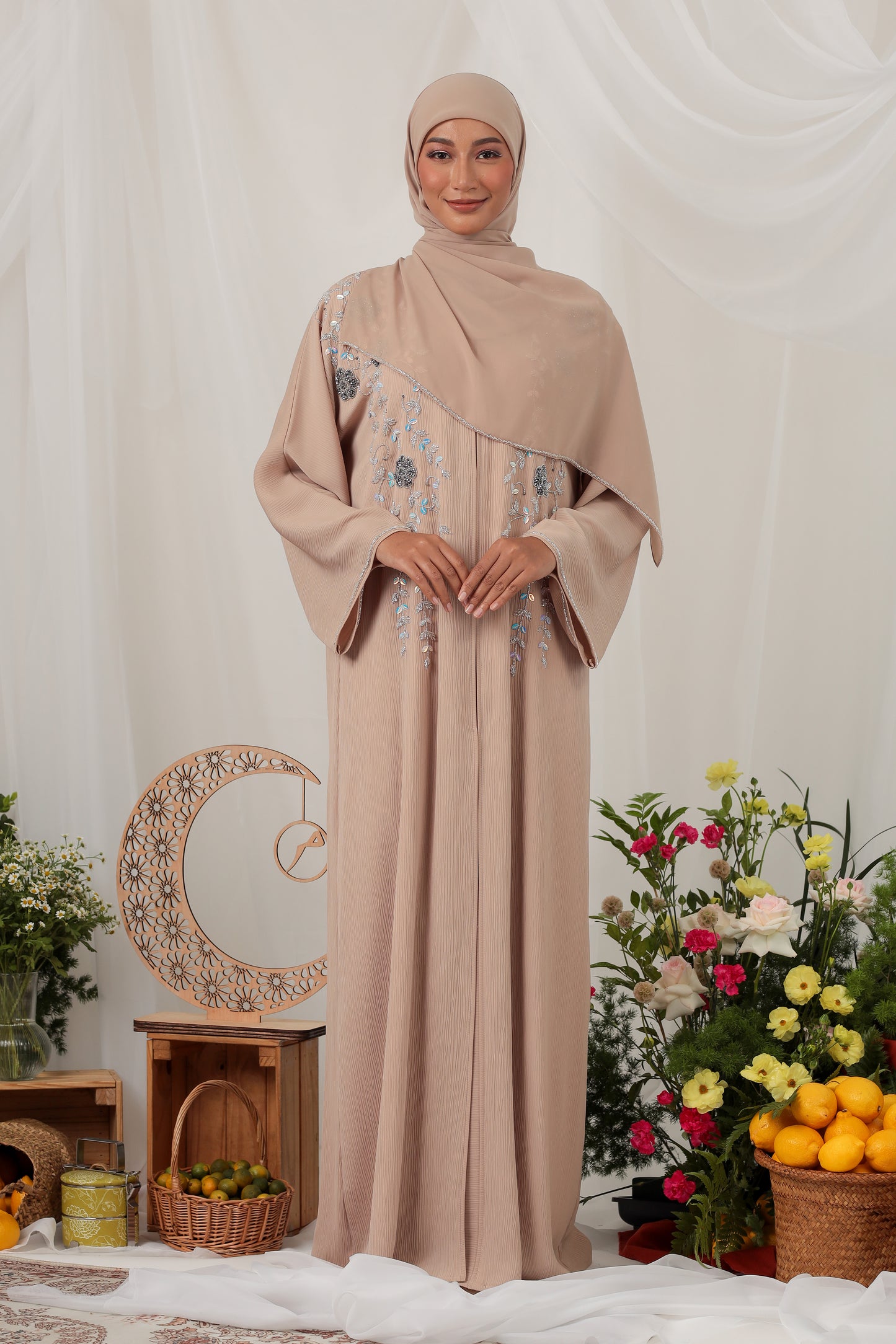 MAYRA ABAYA BEIGE