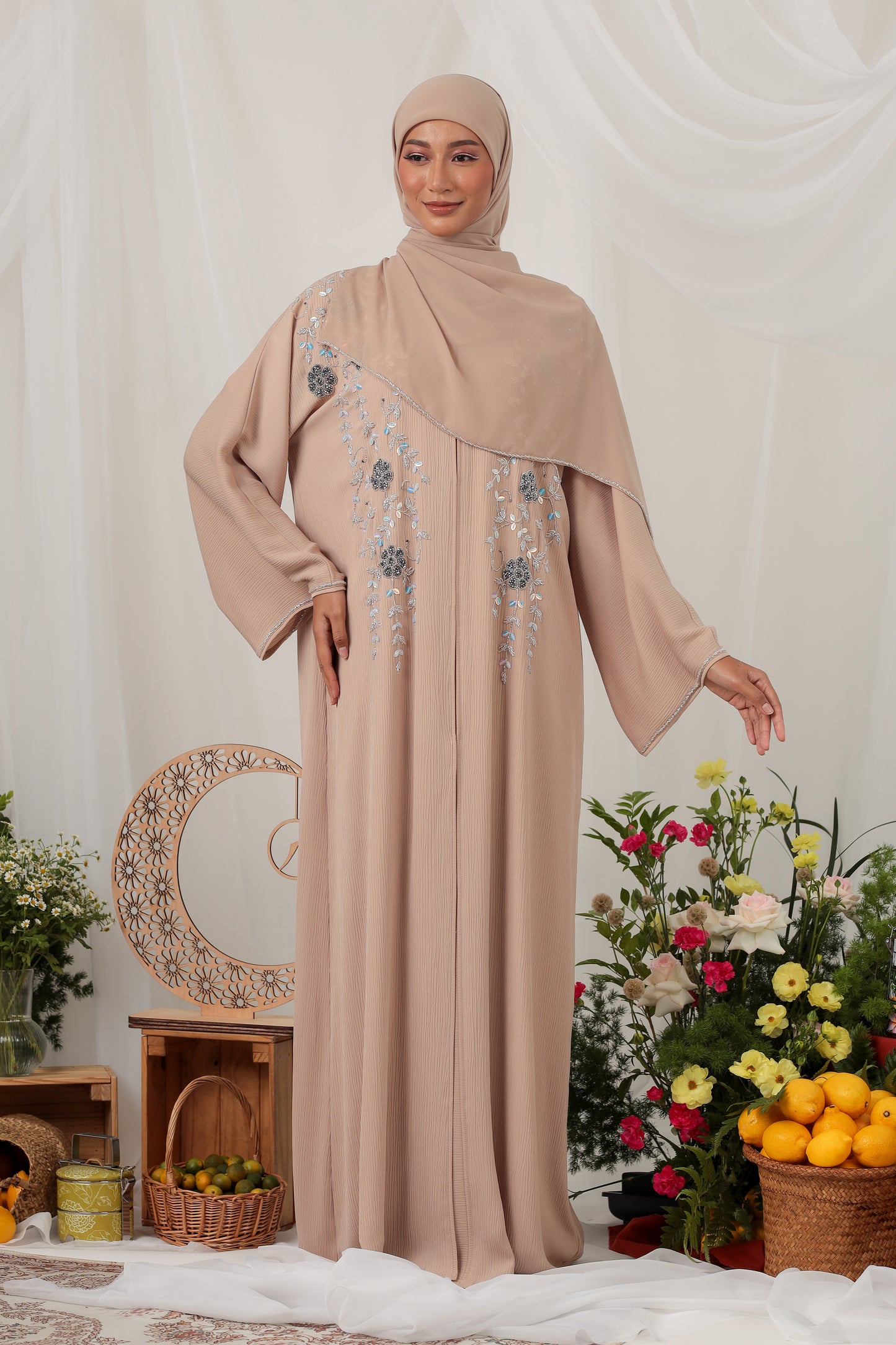 MAYRA ABAYA BEIGE