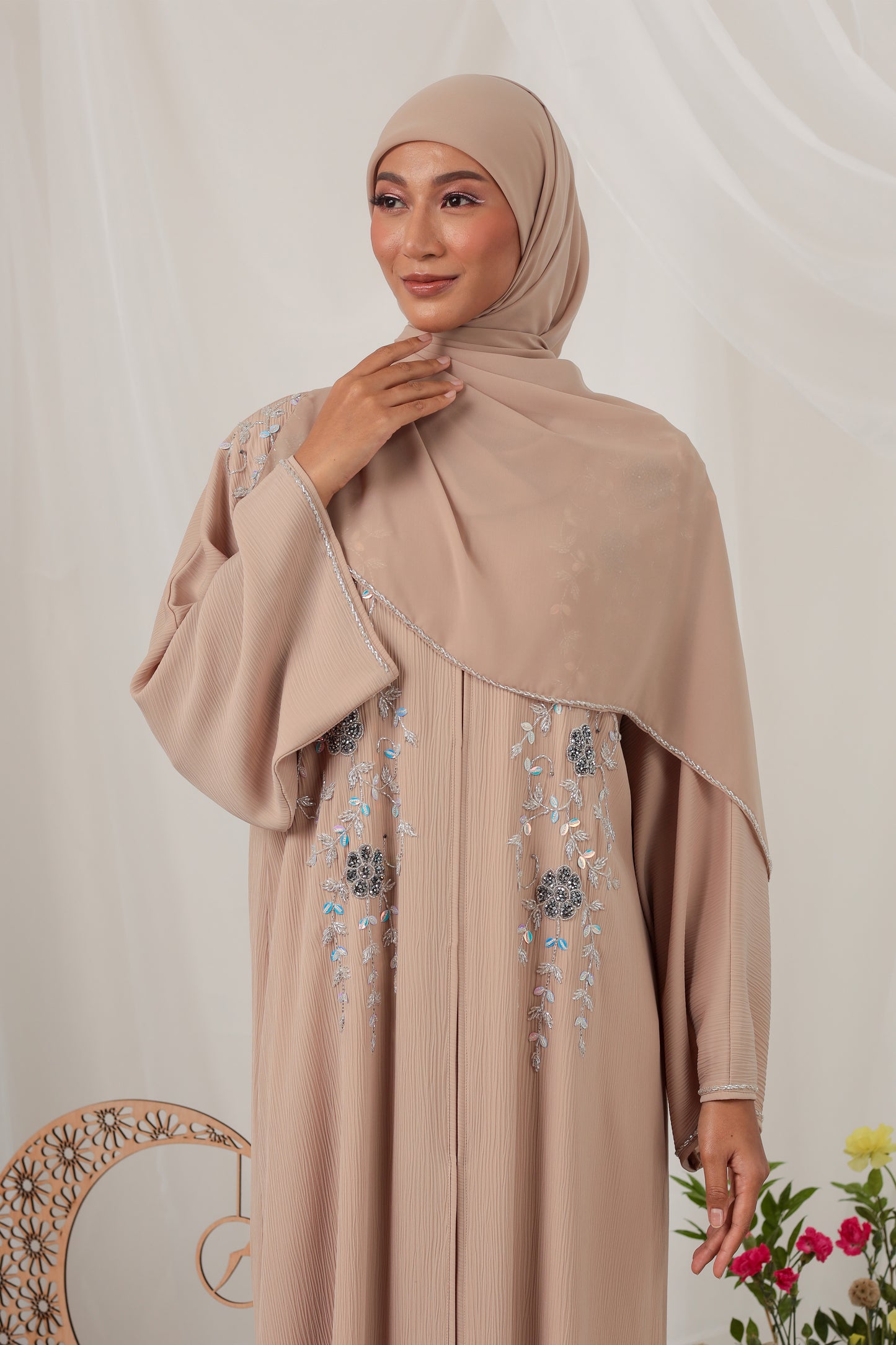 MAYRA ABAYA BEIGE