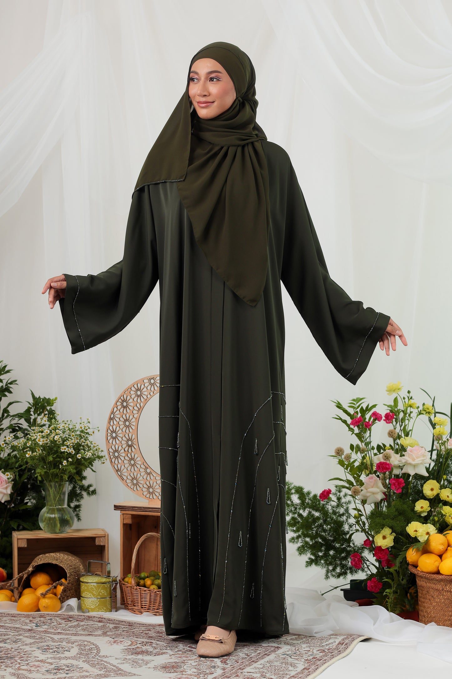 CALISTA ABAYA OLIVE