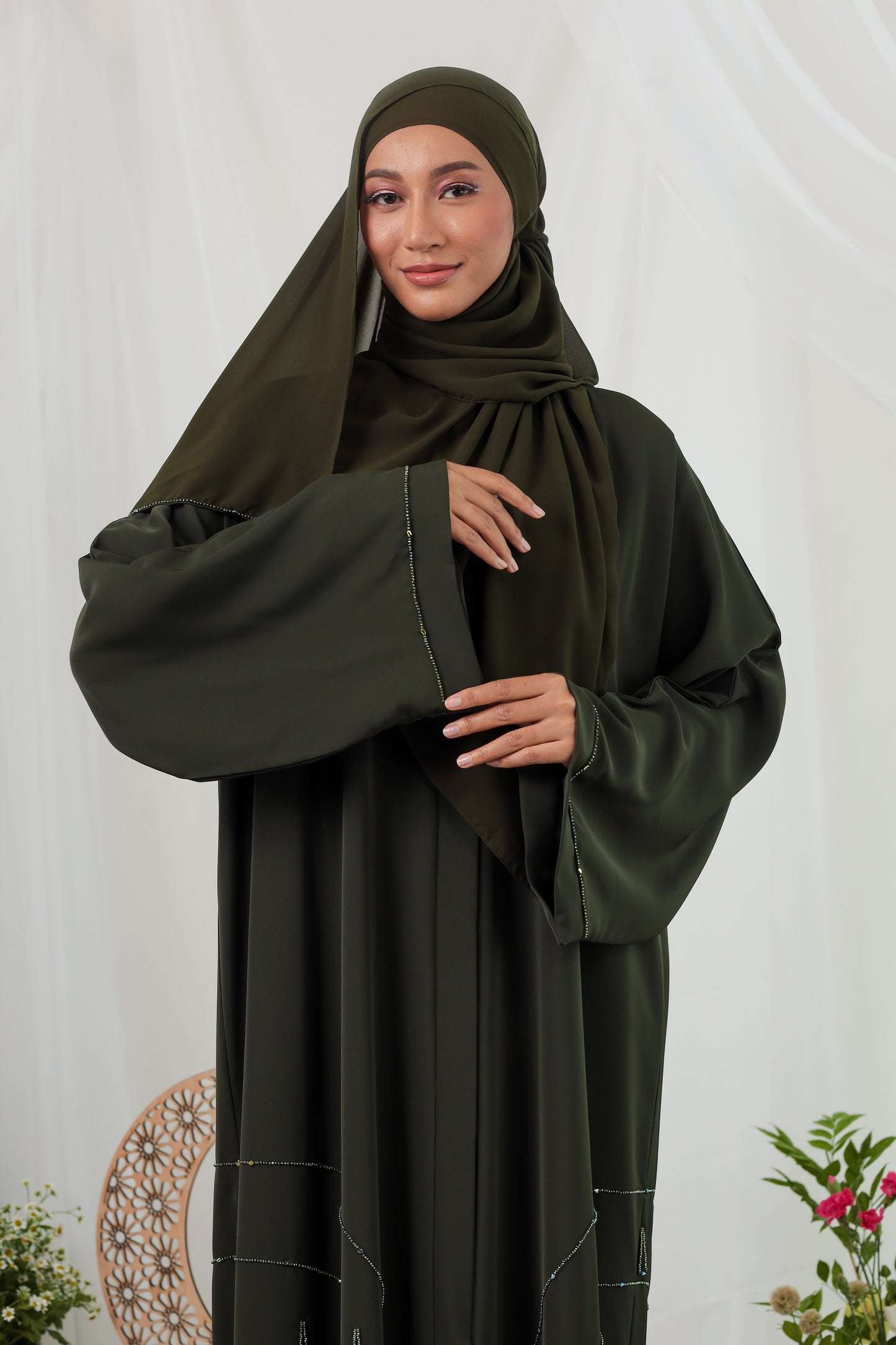 CALISTA ABAYA OLIVE