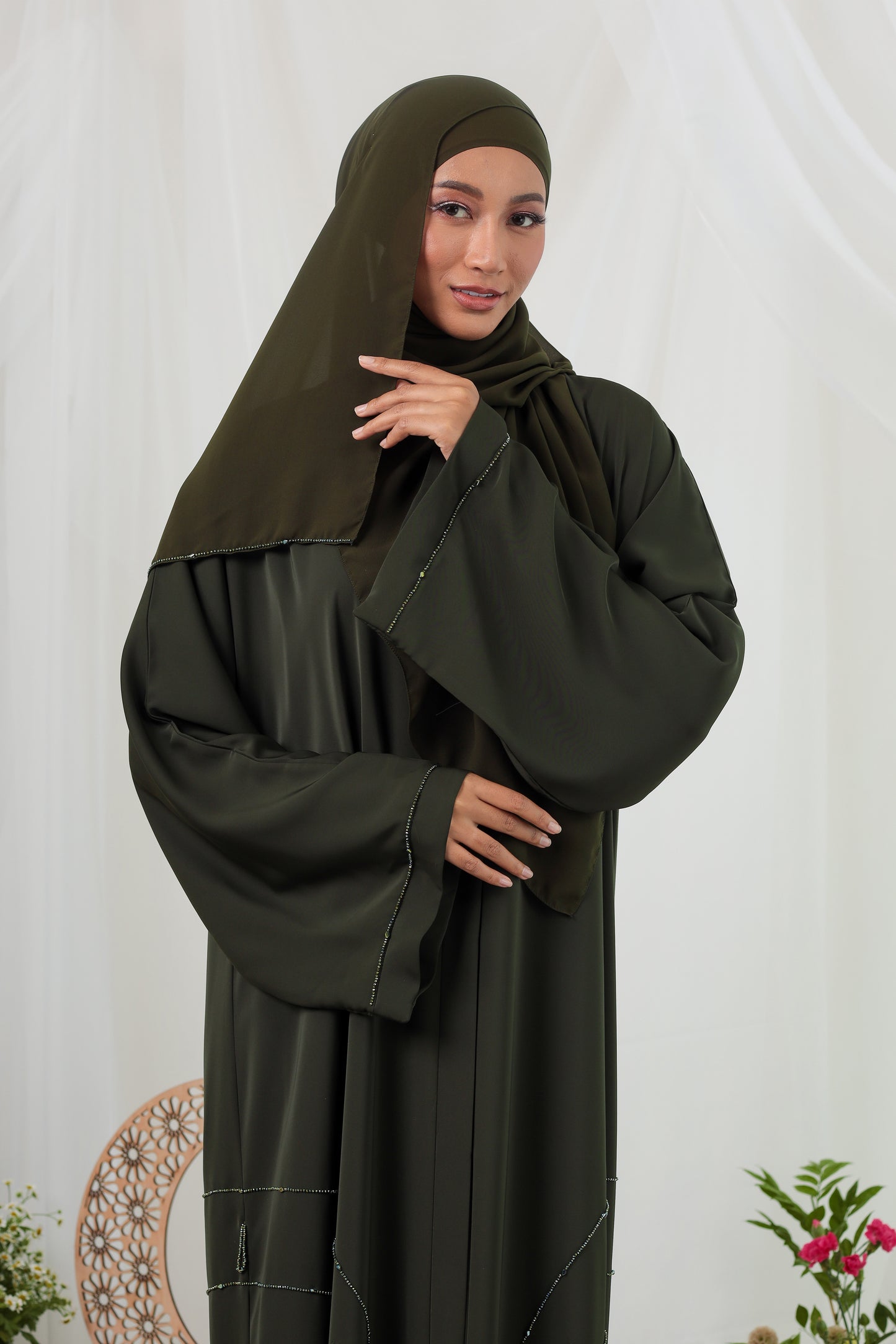 CALISTA ABAYA OLIVE