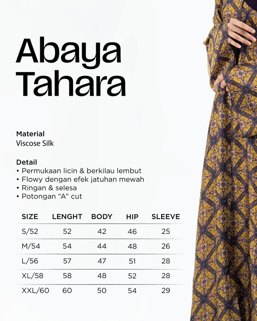 TAHARA ABAYA PURPLE