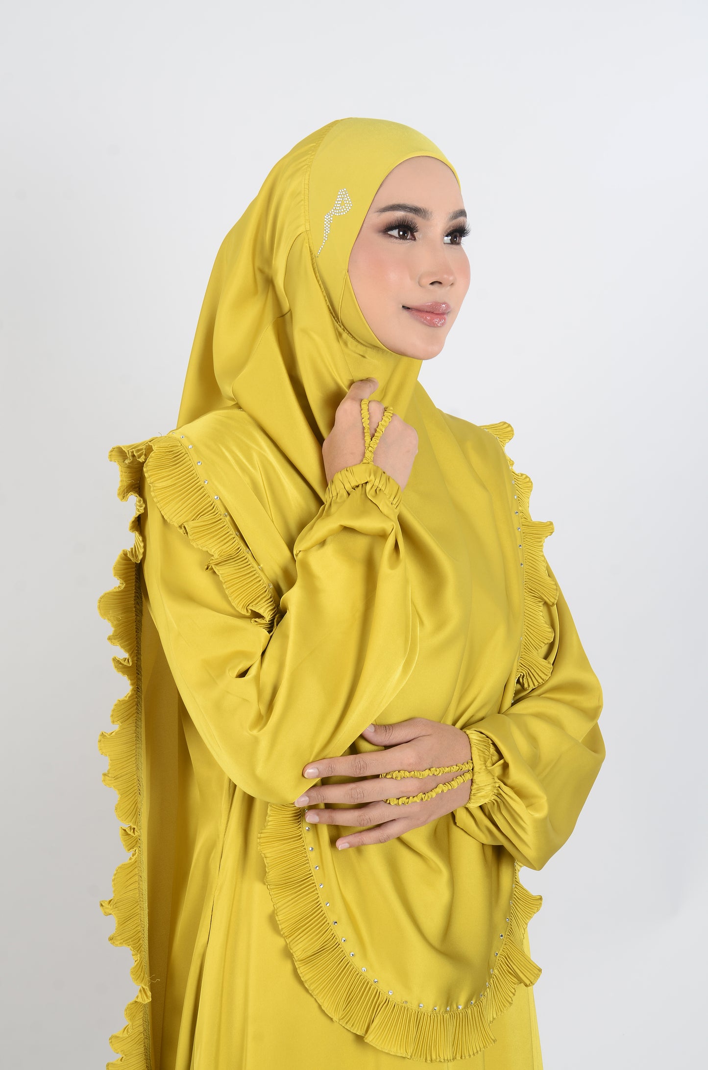 JUBAH HUMAIRA 1.0 SLIME YELLOW