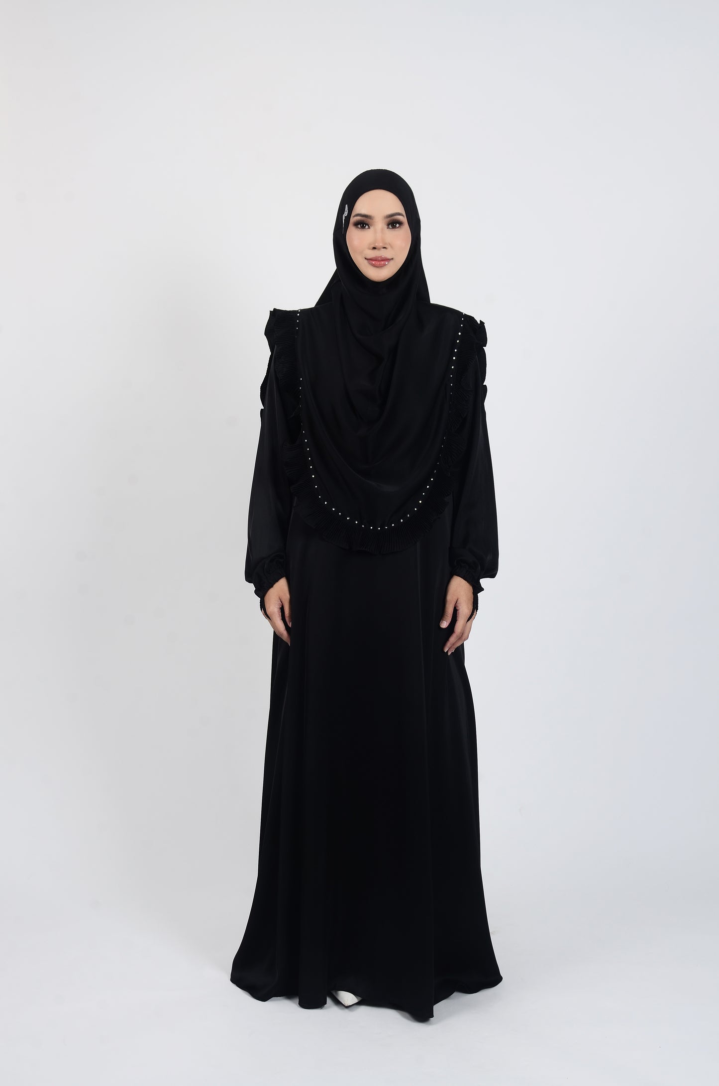 JUBAH HUMAIRA 1.0 BLACK