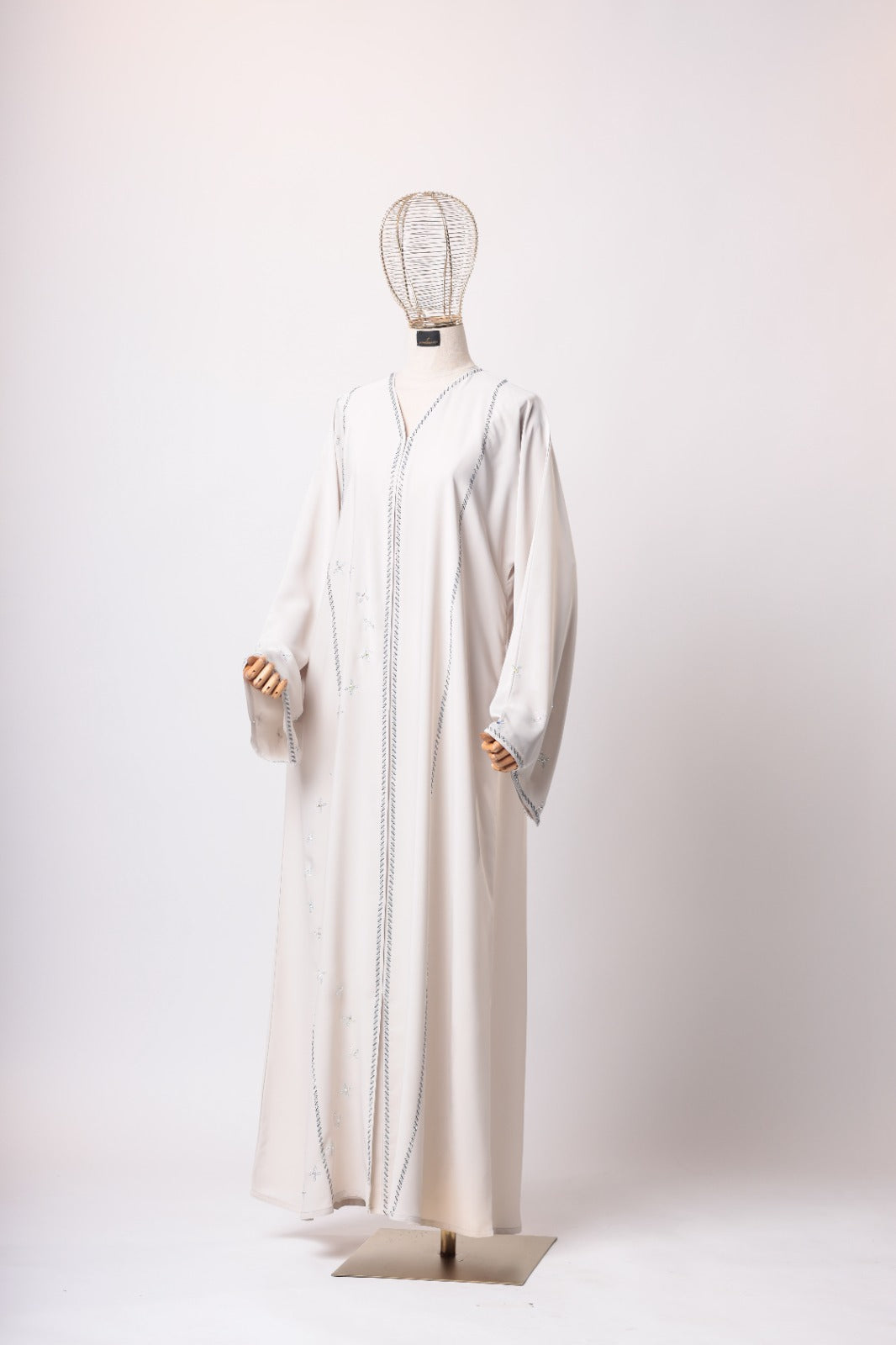 RAISHA ABAYA EGGSHELL