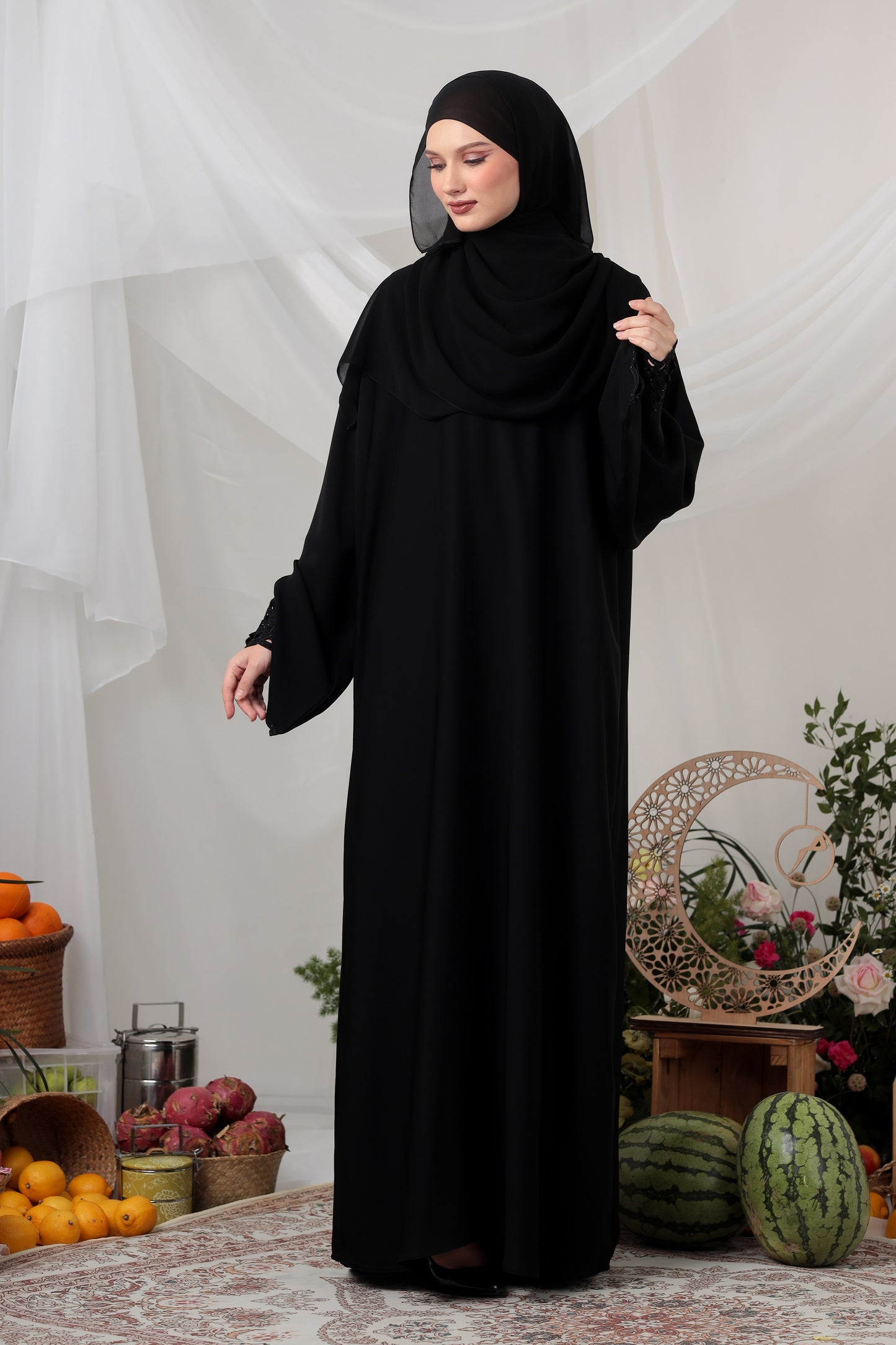 JUBAH ANATY BLACK