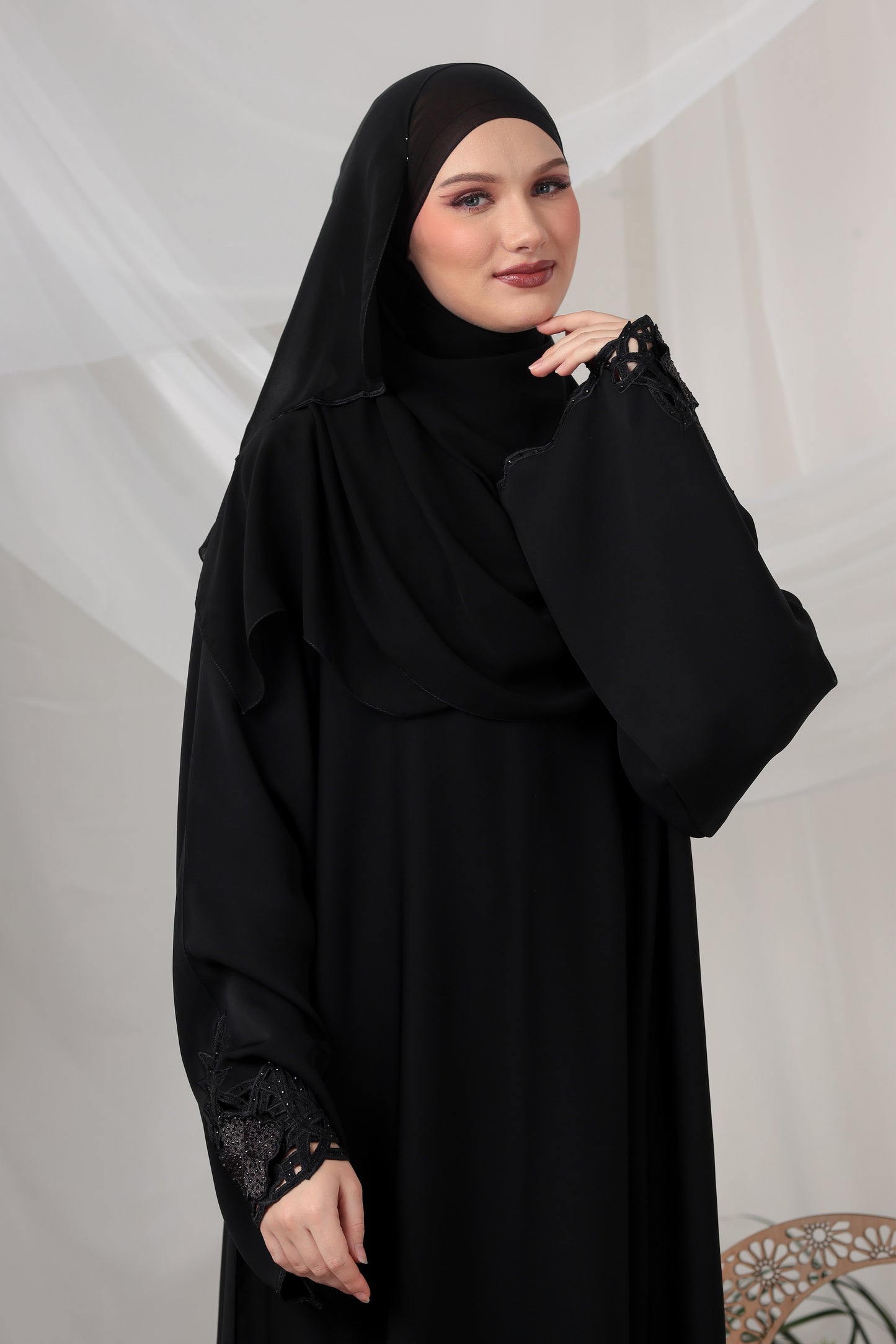 JUBAH ANATY BLACK