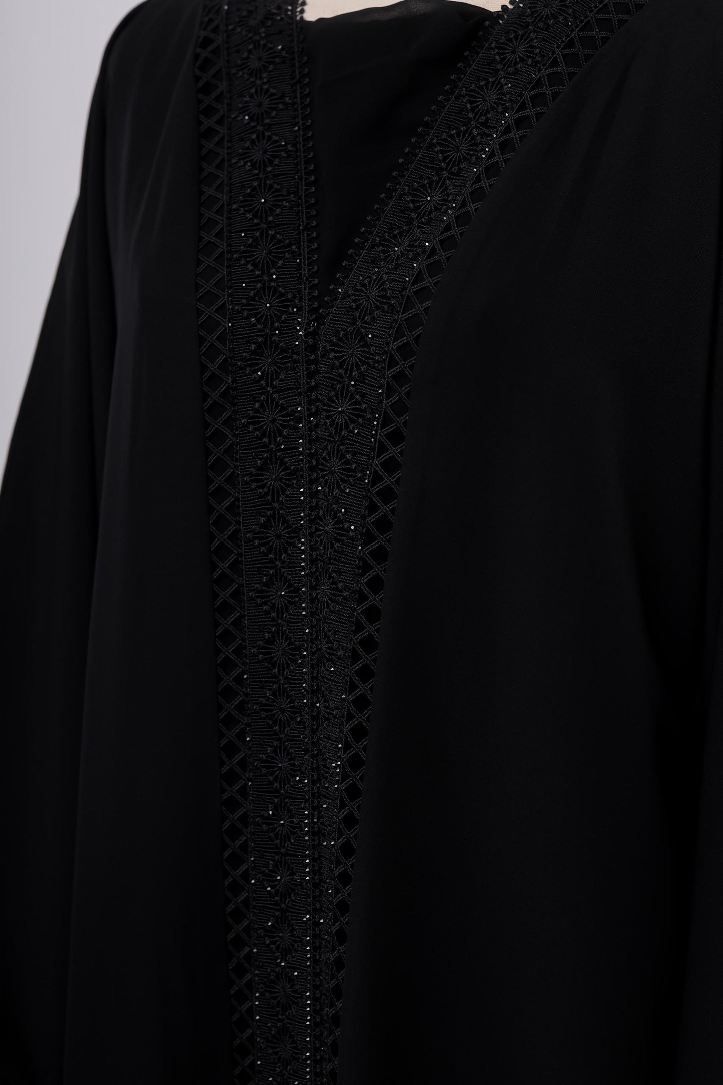 RENDA ABAYA BLACK