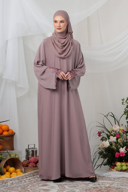 JUBAH ANATY DUSTY PURPLE