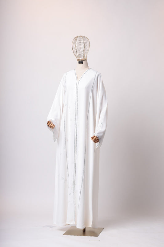 RAISHA ABAYA WHITE