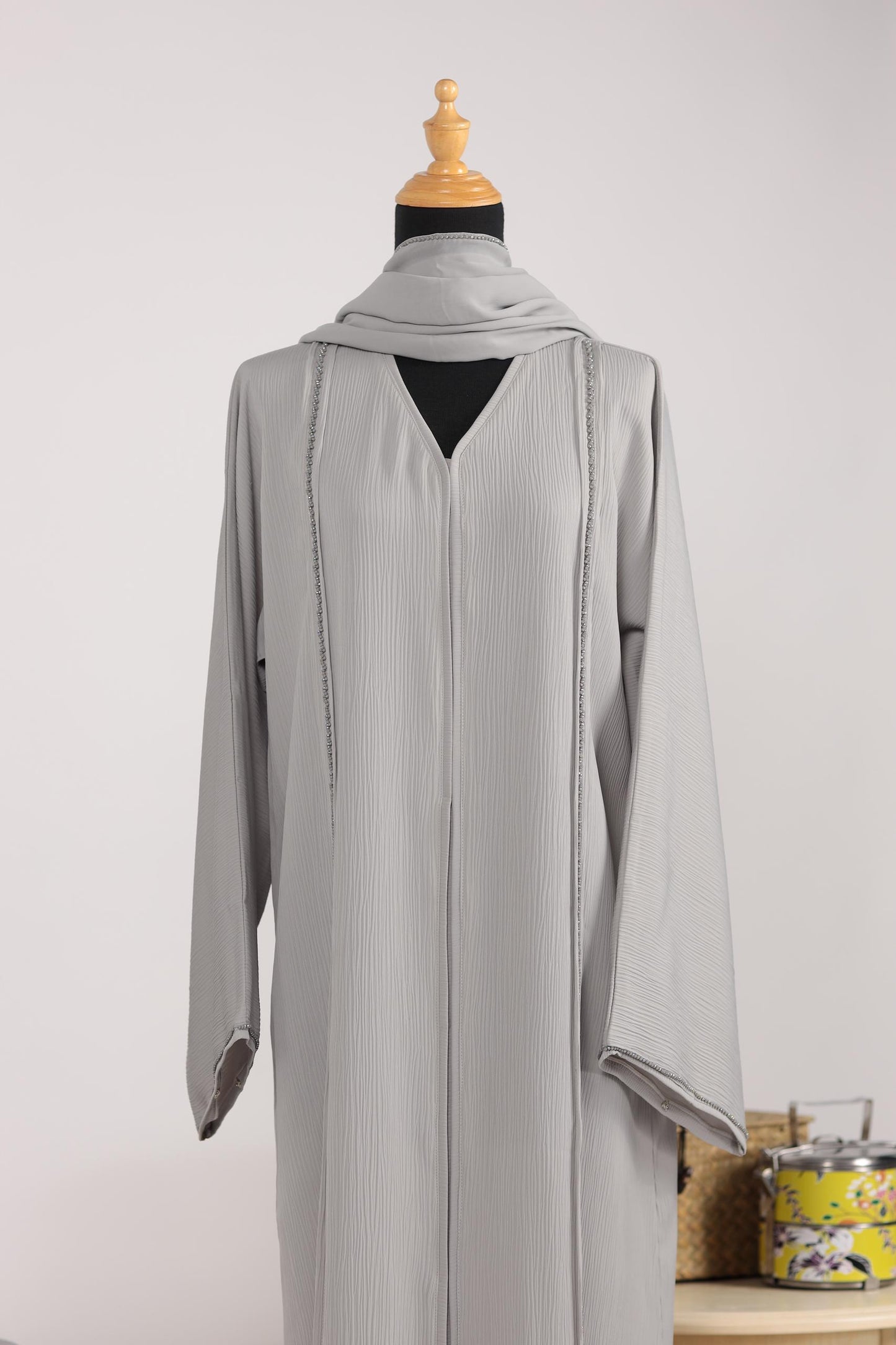 UZMA ABAYA GREY