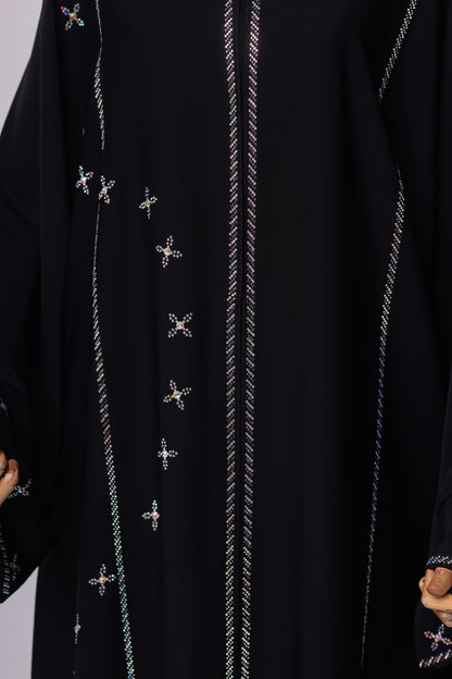 RAISHA ABAYA BLACK