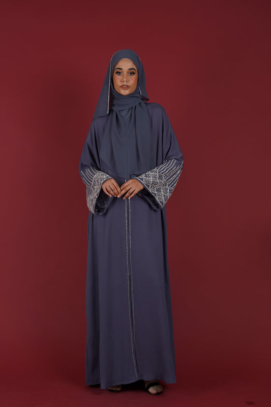 NAWAL ABAYA NIGHTSHADE PURPLE