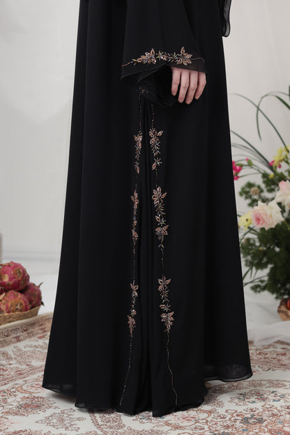 DEFNE ABAYA BLACK