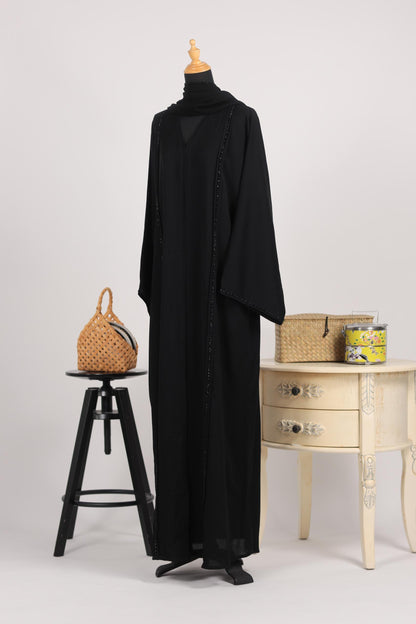 UZMA ABAYA BLACK