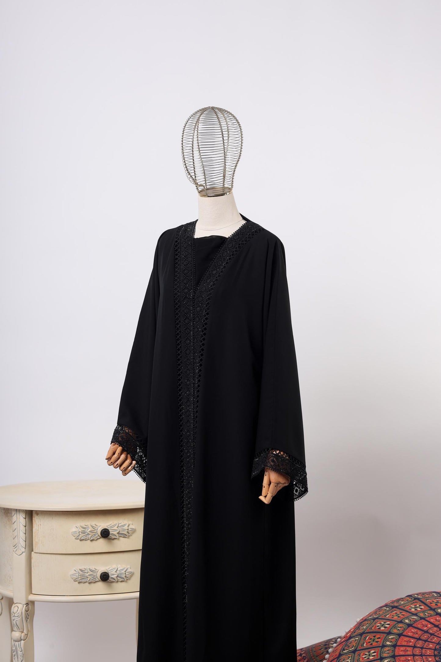 RENDA ABAYA BLACK