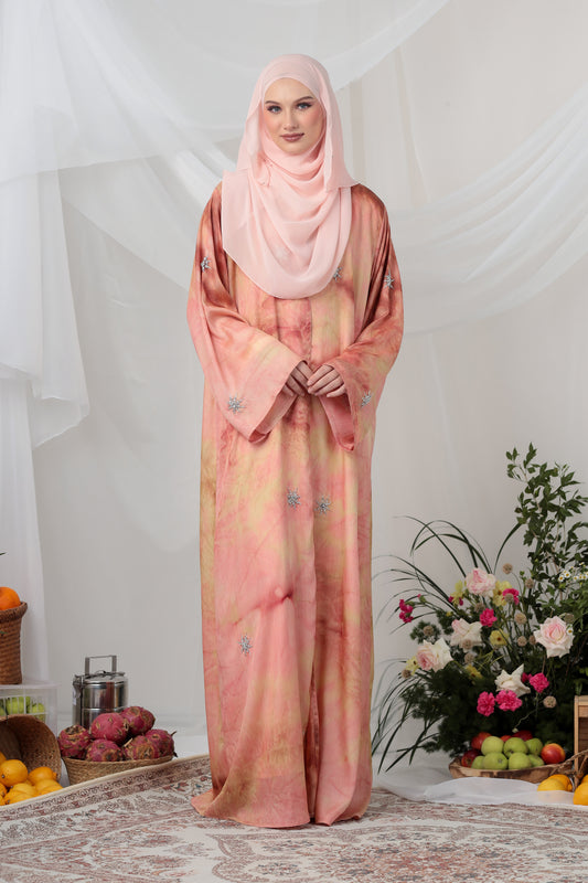 DAFINAH ABAYA PINK