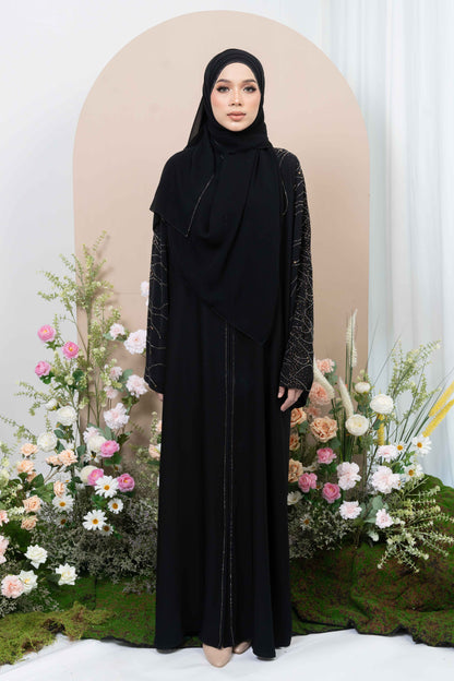 INAYA ABAYA BLACK