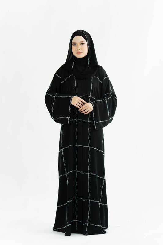 ALAIA ABAYA BLACK