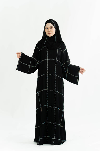 ALAIA ABAYA BLACK