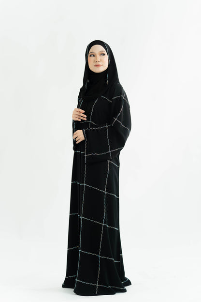ALAIA ABAYA BLACK