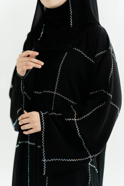 ALAIA ABAYA BLACK