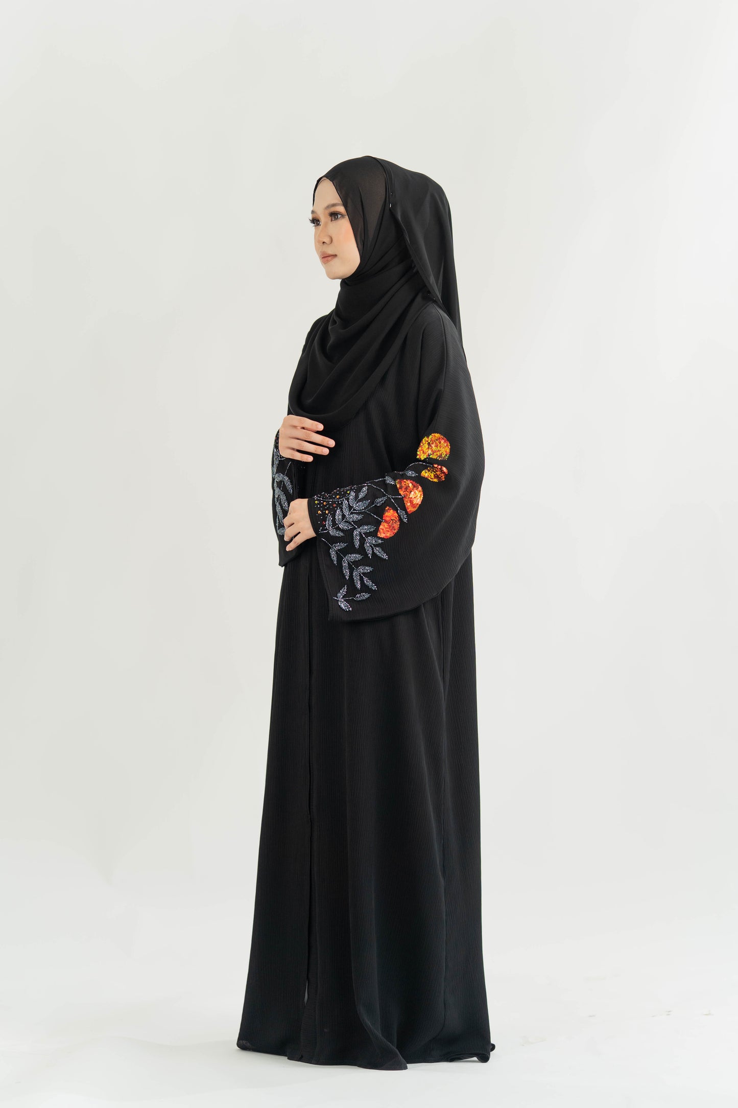 ELNARA ABAYA BLACK