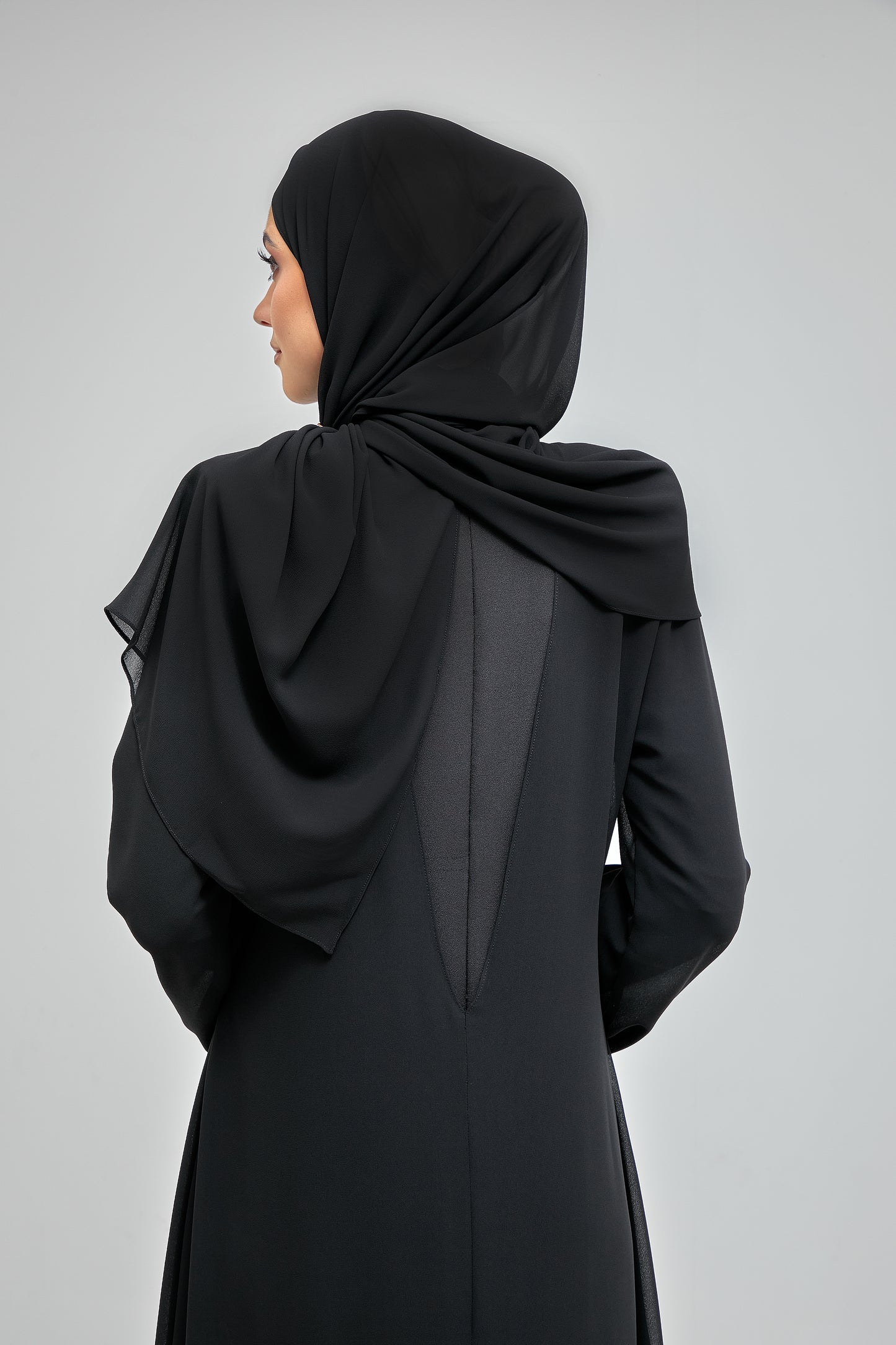 Jubah Maisara Black