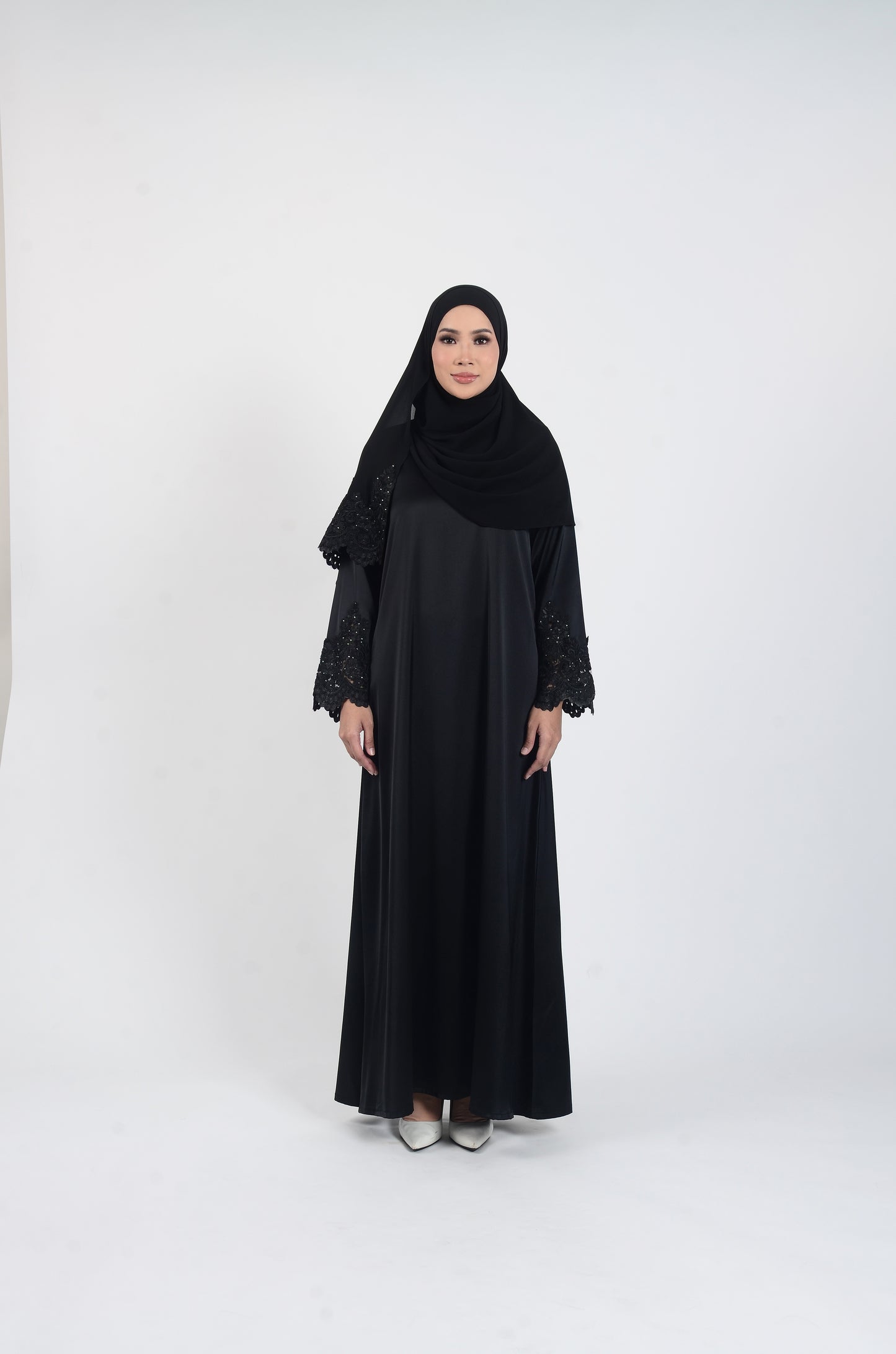 Jubah 'Abirah Elegant Black
