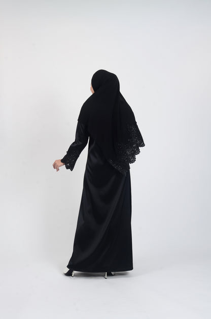 Jubah 'Abirah Elegant Black