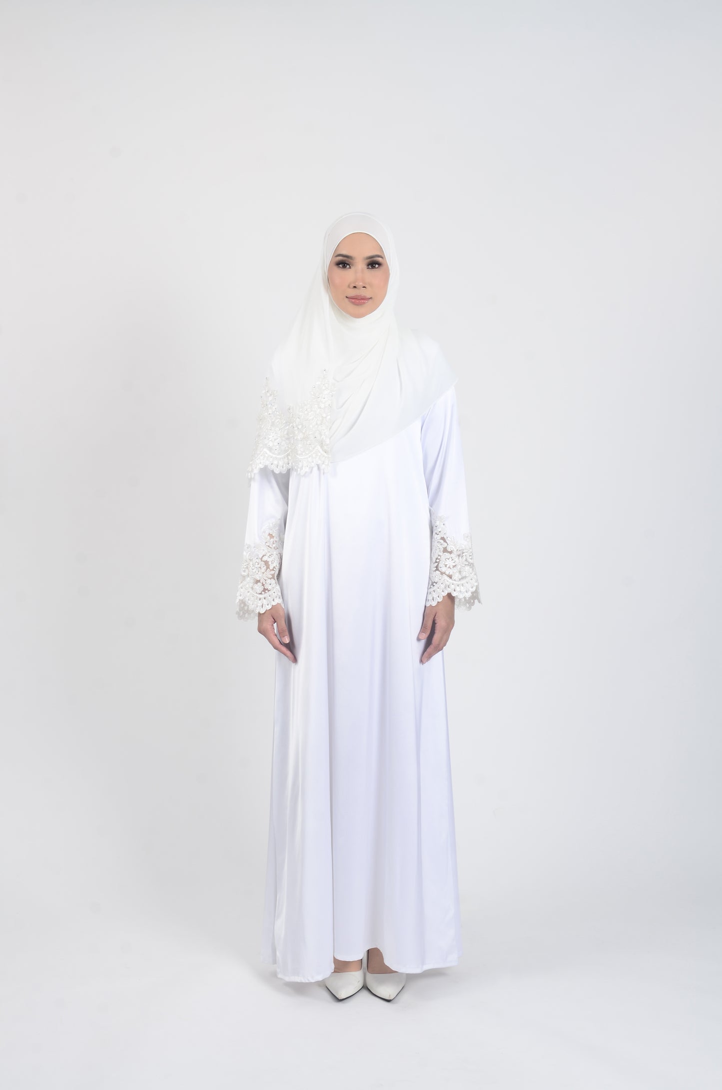 Jubah 'Abirah Off White