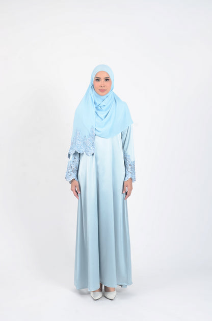 Jubah 'Abirah Powder Blue