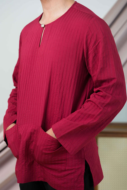 KURTA HAIL MAROON