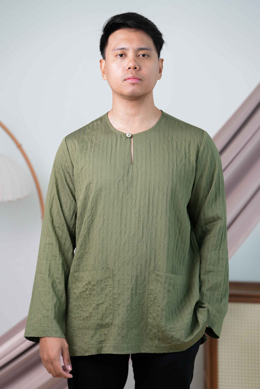 KURTA HAIL OLIVINE GREEN