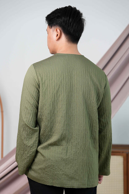 KURTA HAIL OLIVINE GREEN