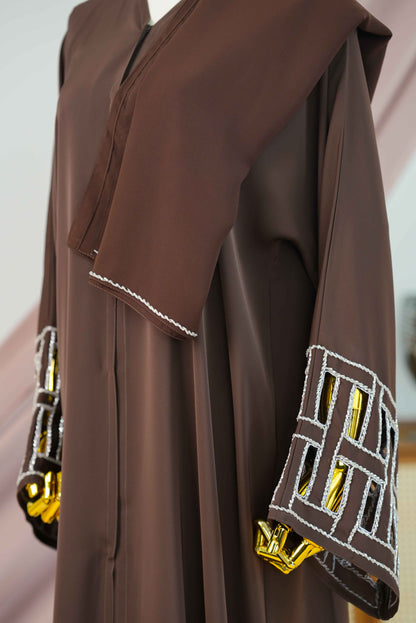 DINAR ABAYA RICH BROWN