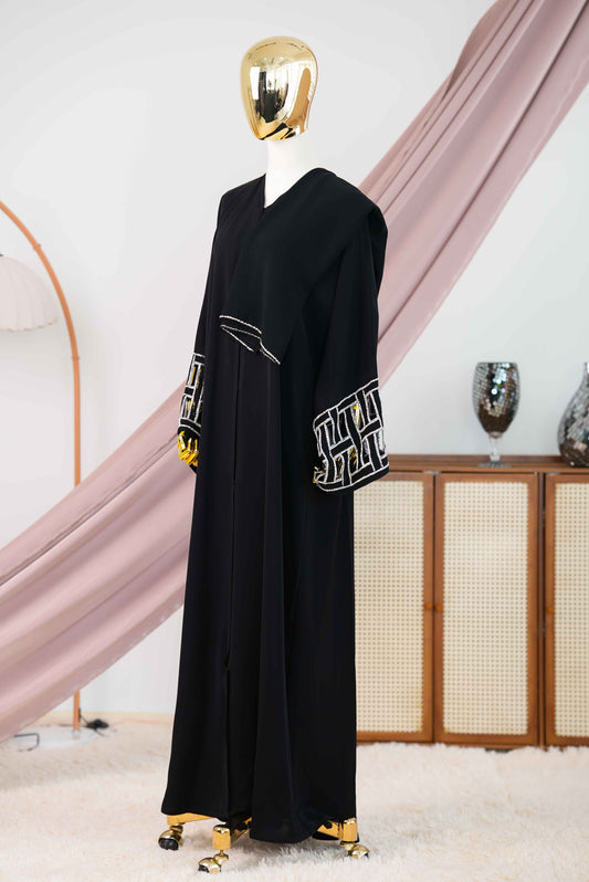 DINAR ABAYA BLACK