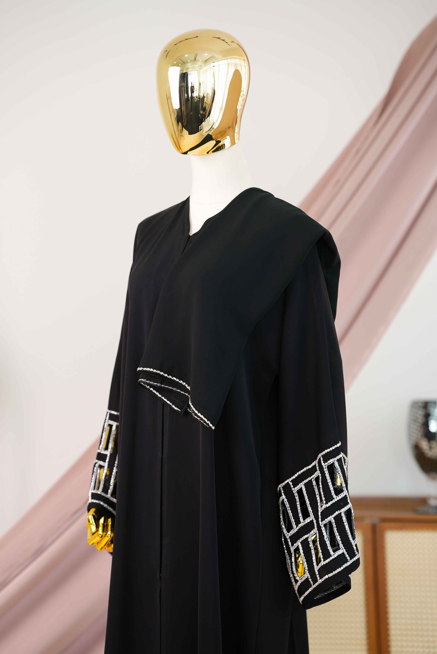 DINAR ABAYA BLACK