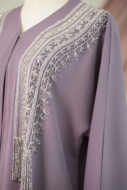 HALILI ABAYA DUSTY PURPLE