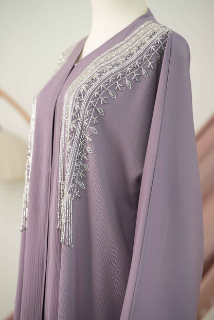 HALILI ABAYA DUSTY PURPLE