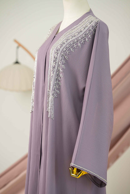 HALILI ABAYA DUSTY PURPLE