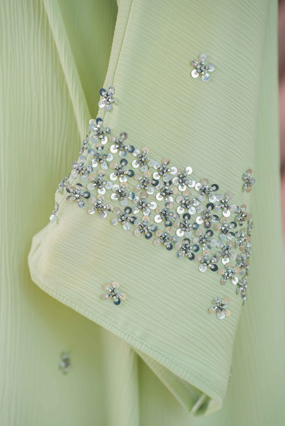 KENNA ABAYA SEAFOAM GREEN