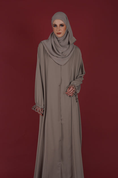 HAZEL ABAYA ELM GREEN
