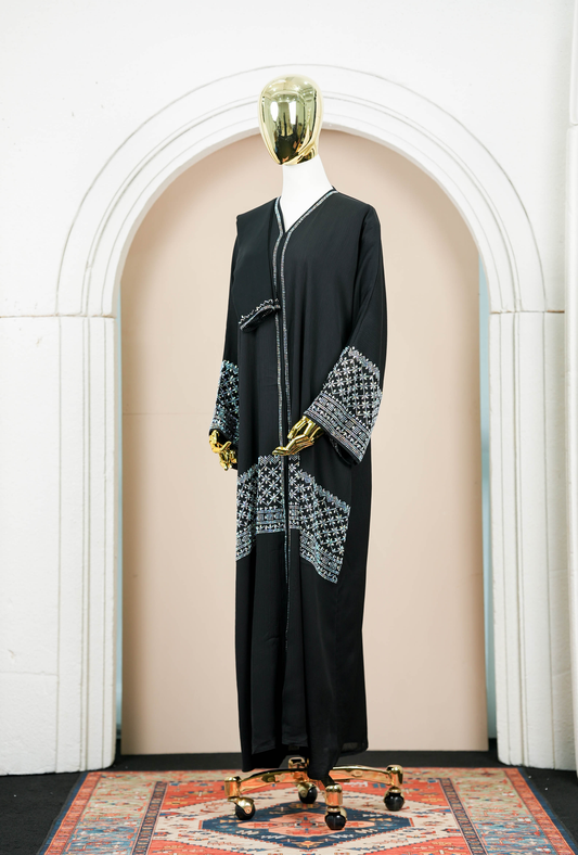 JALWA ABAYA BLACK