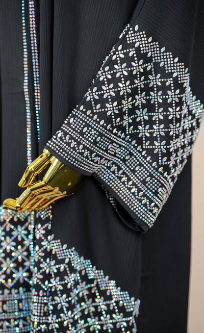 JALWA ABAYA BLACK
