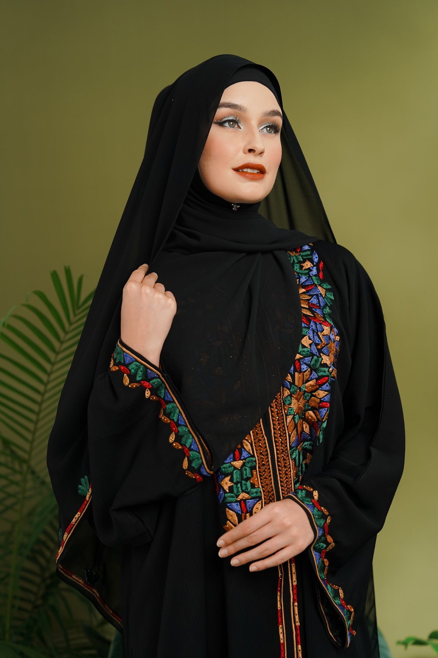 CHLOE ABAYA BLACK