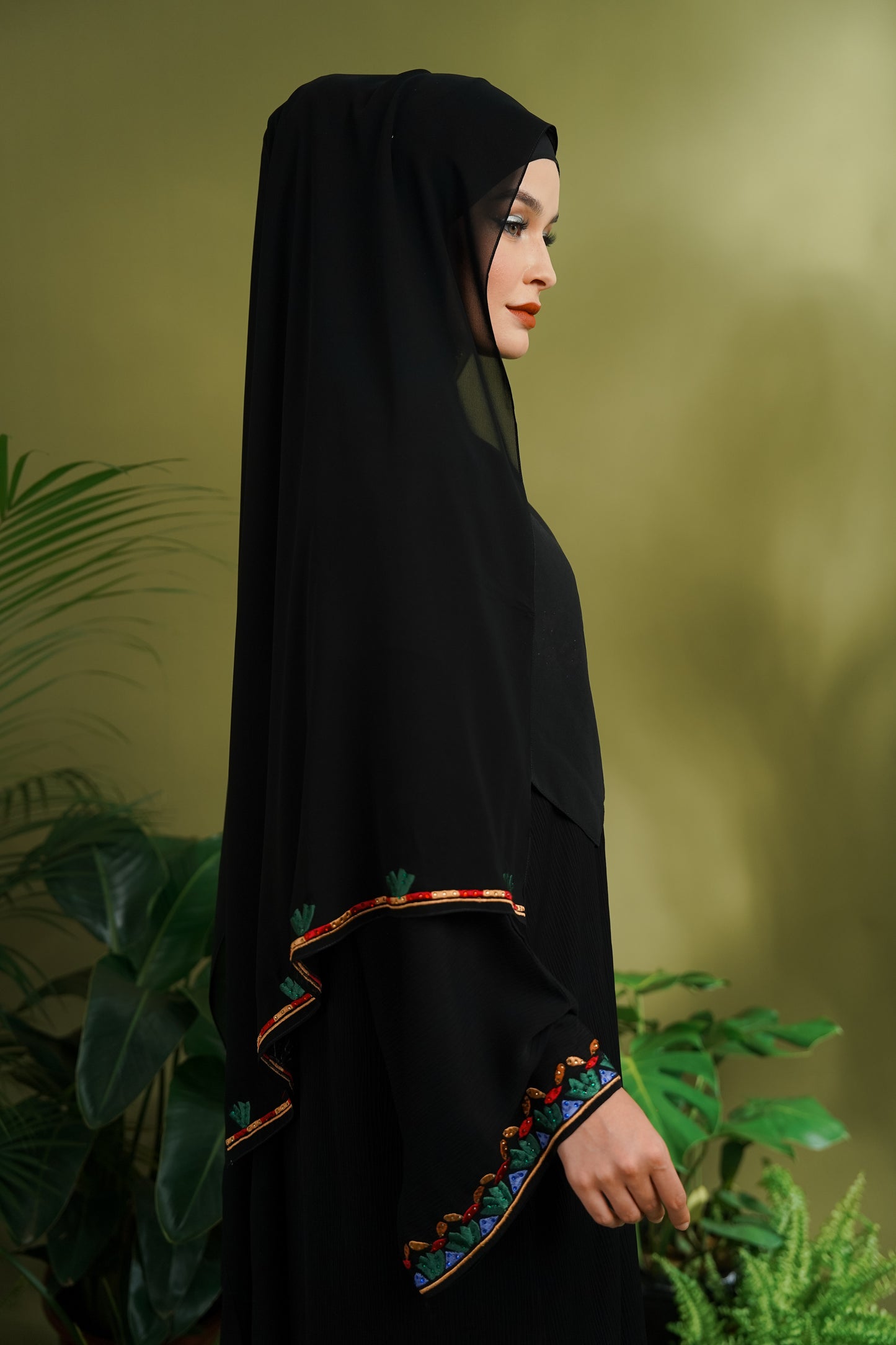 CHLOE ABAYA BLACK