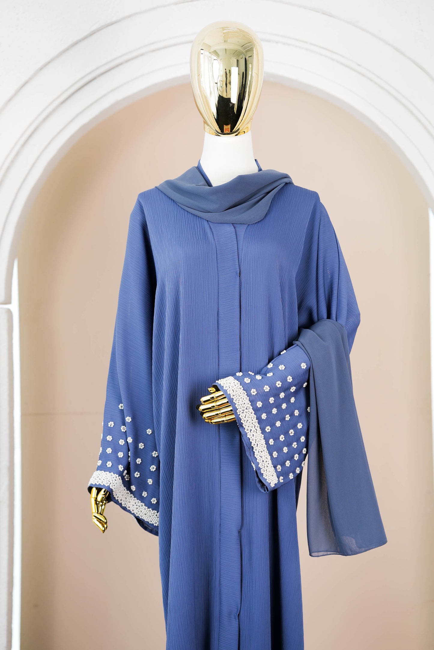 LULYNA ABAYA BLUE