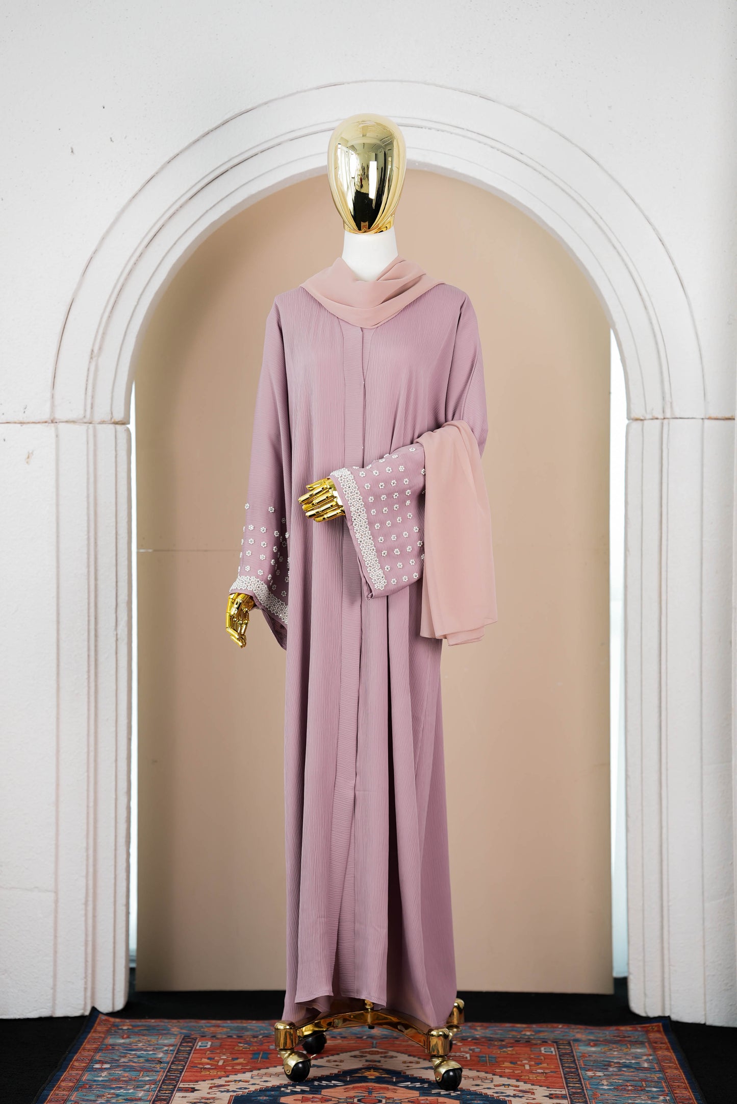 LULYNA ABAYA PINK
